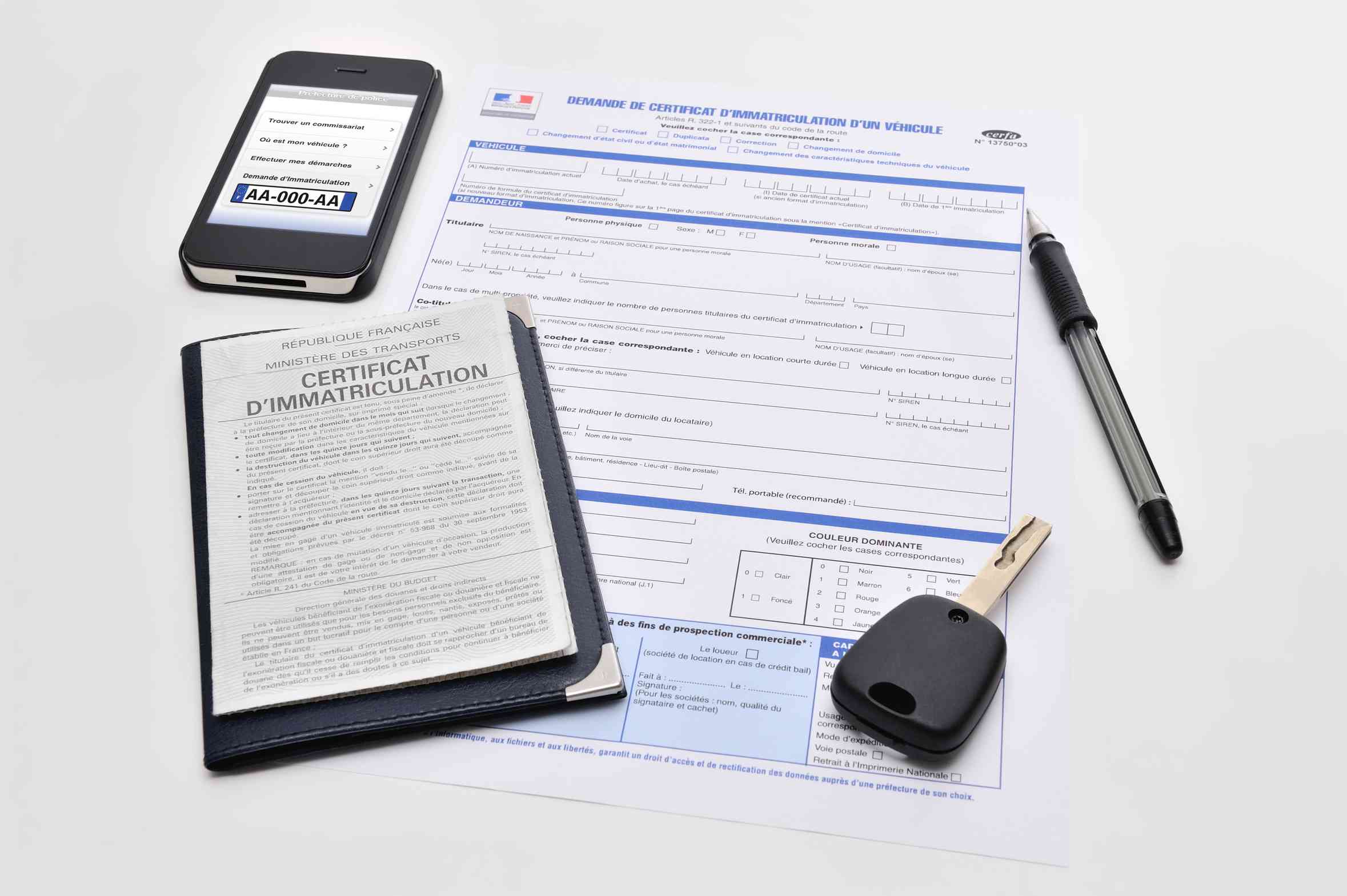 Importation Voiture Allemagne Gestion administrative Immatriculation