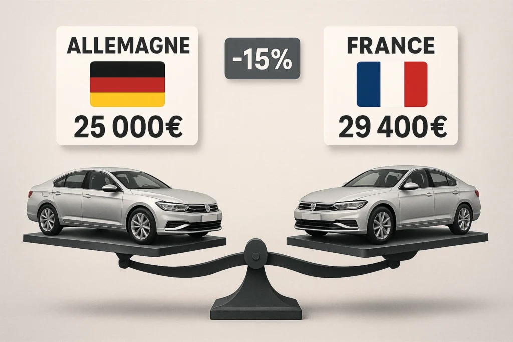 Importer voiture Allemagne