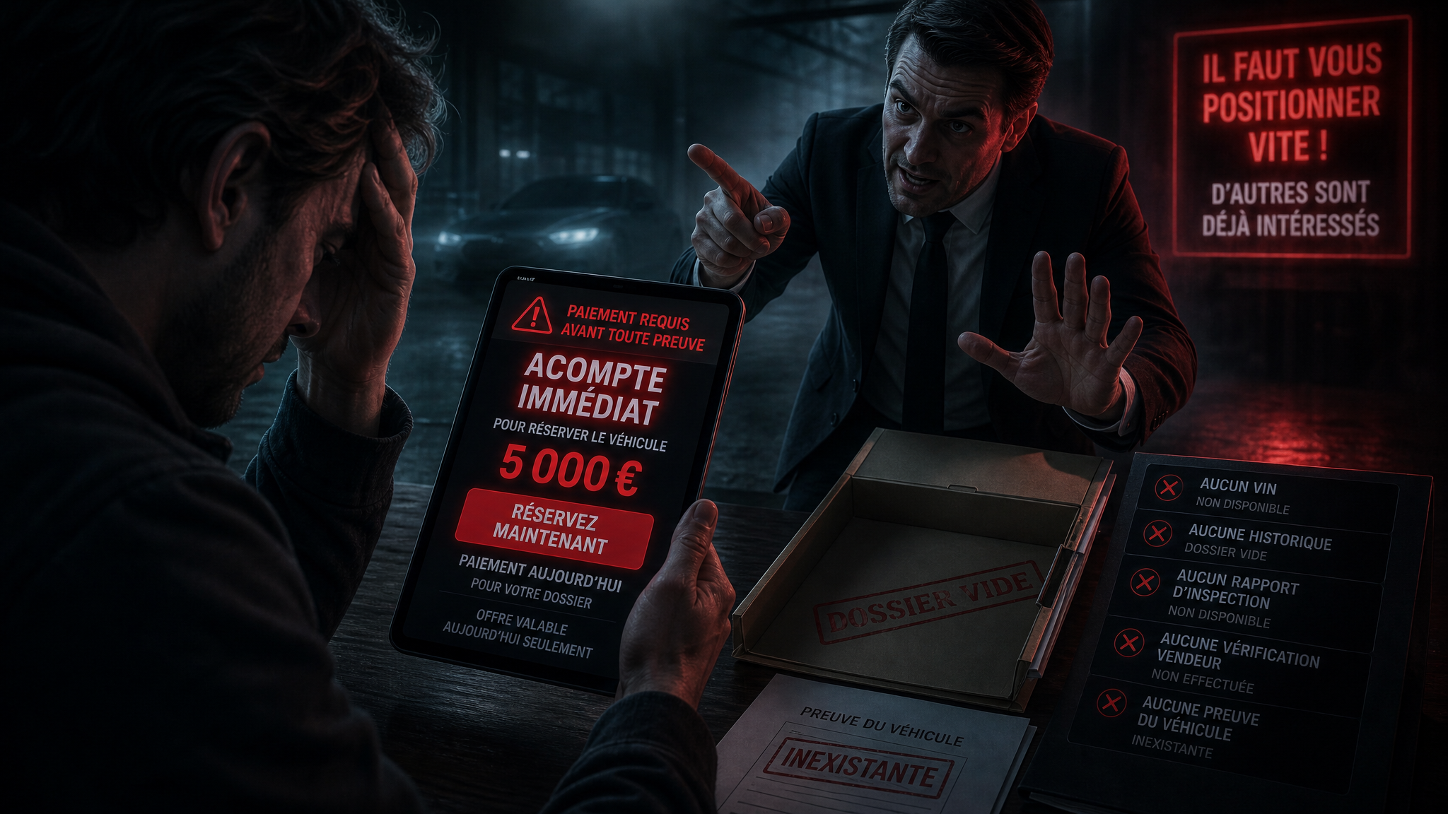 Arnaque importation voiture : guide complet 2026