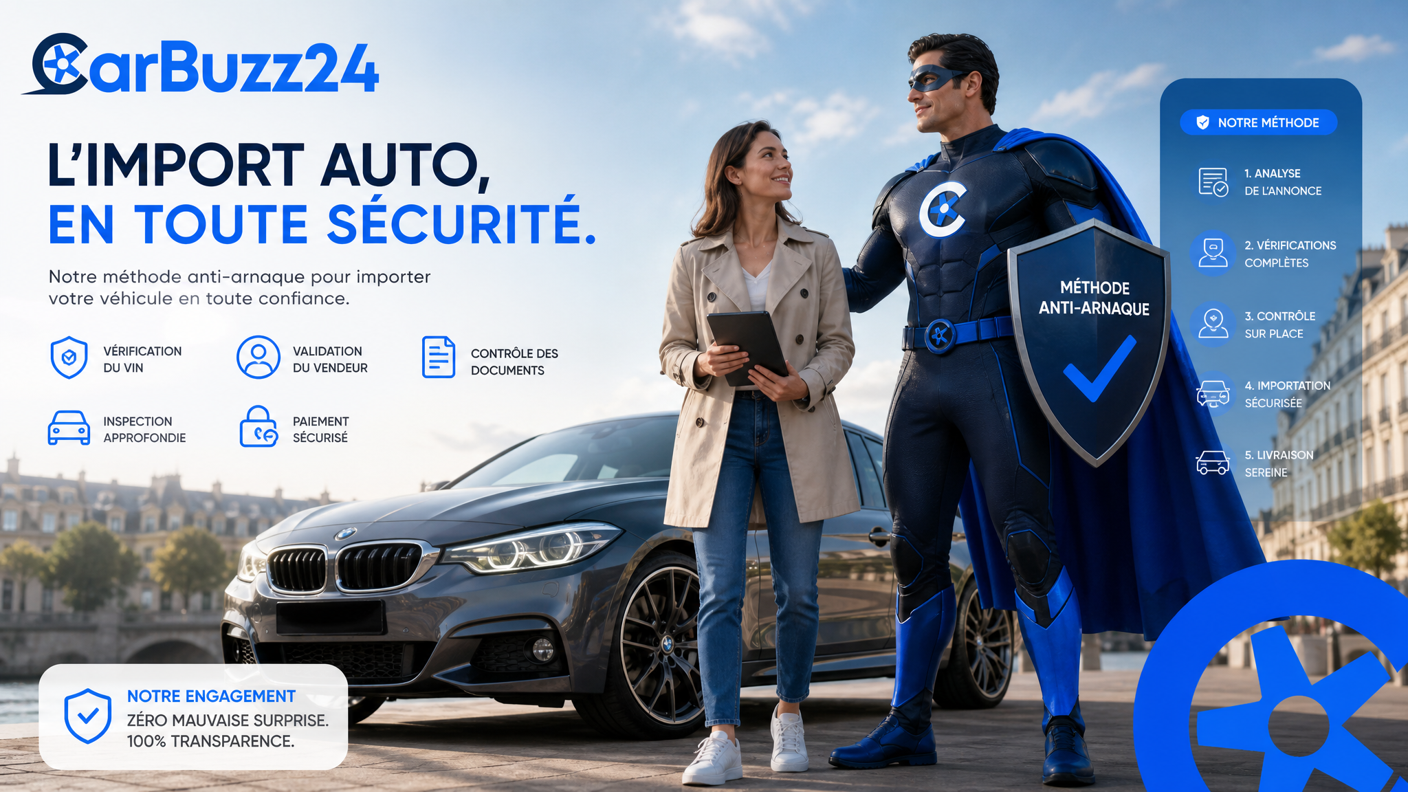 Arnaque importation voiture : guide complet 2026