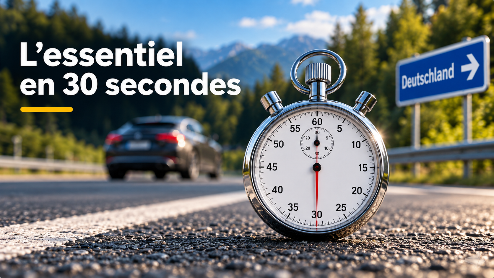 L'essentiel en 30 secondes sur l'importation d'une voiture d'Allemagne et la fraude au compteur kilométrique